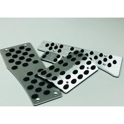 Car Accessory For Mercedes BENZ W204/C-Class/E-Class/S-Class/GLK/SL/CLS/GLC/SL/SLK AT Fuel Brake Foot Rest pedal pad Sticker