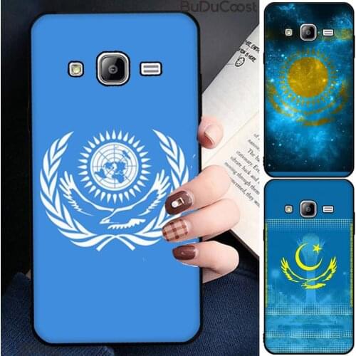 Diseny Kazakhstan flag Phone Case For Samsung Galaxy J7 J6 J8 J4 J4Plus J7 DUO 2018 J7NEO J7Core J2 J5 J7 Prime