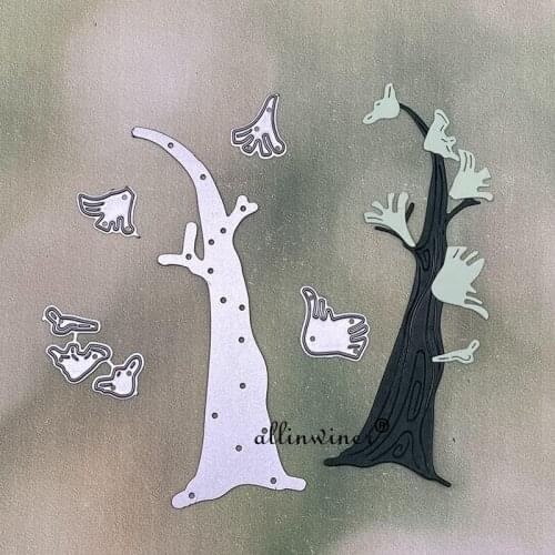 Trees flower decoration Metal Cutting Dies for DIY Scrapbooking Album Paper Cards Decorative Crafts Embossing Die Cuts