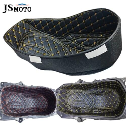 For YAMAHA T-MAX 530 tmax 530 17-19 TMAX530 Motorcycle Rear Trunk Cargo Liner Protector PU Leather Seat Bucket Pad Accessories