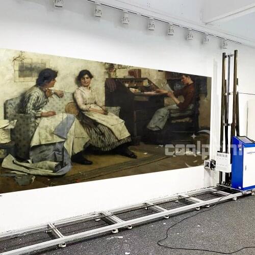 Hot Selling Inkjet Printer Machine Wall Painting Machine for Glass Metal Pvc Plastic