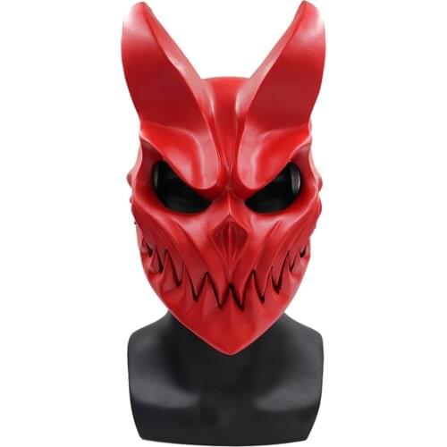 Halloween Cosplay Costume Party Props Face Masks Fashion Mask Slaughter To Prevail Kid of Darkness PVC Demolisher Demon Mask