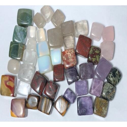 Crystal Stone Cubes Feng Shui Chakra Healing Reiki Quartz Stone Home Decoration Stone Handicraft Decoration Cubes