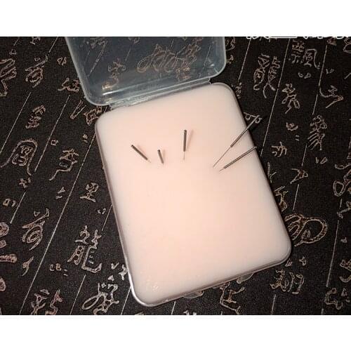 Accupuncture learning simulation skin model for acupuncture skill practice