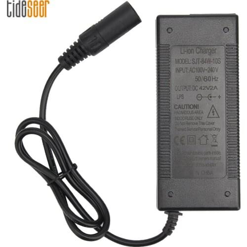 Wholesale 42V 2A E-bike Lithium Battery Charger for 36V 10S Electric Bike Lithium Battery 3 Pin XLR Plug Connector