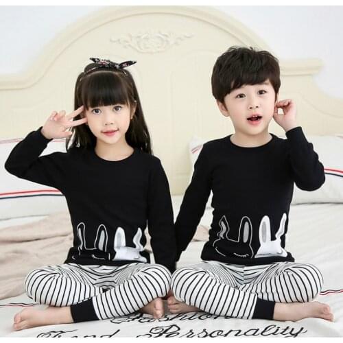Kids Christmas Pajamas Set Cartoon Children Pajamas For Girls Boys Pyjamas Kids Baby Girl Clothes Suits Boy Sleepwear Nightwear