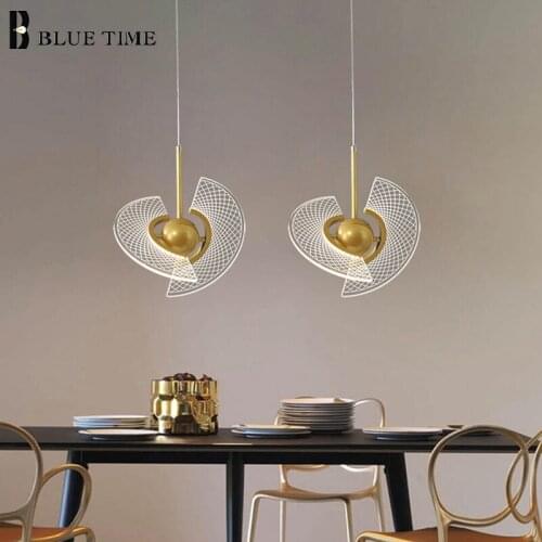 Modern LED Pendant Lights Home Indoor Pendant Lamps for Dining Room Living Room Kitchen Hanging Lighting Decor Bedside Lights