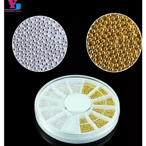 Charms Gold Silver Nail Art Decorations Metal Glitter 3D Nail Stickers Hot Wheels Manicure-products Polish Halloween Decoration