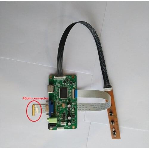 40pin EDP LCD LED HDMI VGA AUO monitor FOR B140HAN03.C/D B140HAN03.E/F 1920X1080 Controller Board diy