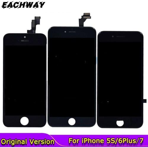 AAAA Quality LCD Display For iPhone 5S 6 6S 6S Plus 7 7plus 8 Well Test LCD with Touch Screen For Mobile Phone LCD Digitizer
