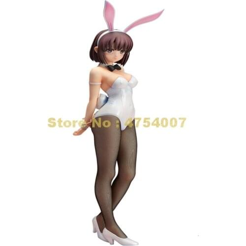 Anime how to raise a boring girlfriend katou megumi bunny girl 1/4 scale action figure collection model pvc doll 43cm Toy