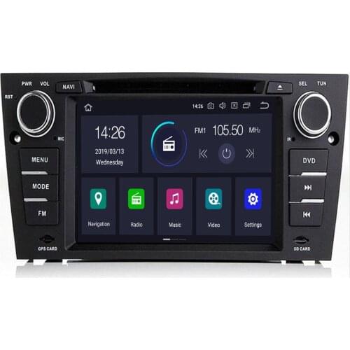 2Din Auto Radio Android 10 4+64G For BMW/320/328/3 Series E90/E91/E92/E93 Car Multimedia Video DVD Player GPS Navigation DVR FM