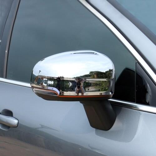 Car Styling ABS Chrome Side Rearview Mirrors Decorative Cover Trim For VOLVO XC60 2018 2019 2020 accessories