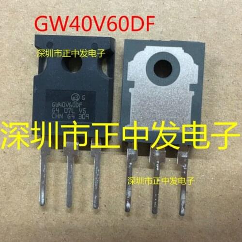 Free Shipping 10PCS/LOT STGW40V60DF GW40V60DF TO-247 40V60 40A 600V Power IGBT