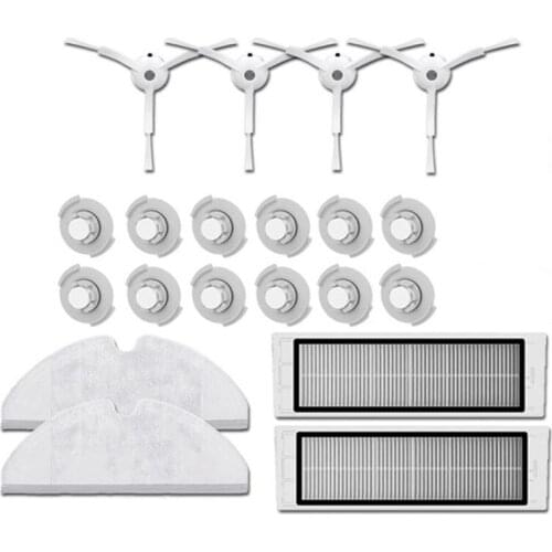 For XIAOMI Roborock S50 S51 S55 S5 S6 S60 Side Brush HEPA Washable Filter Main Brush Mop Cloth Accessories