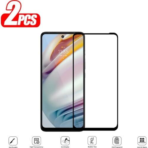 For Motorola Moto G60 protective glass film For Moto G40 Fusion Tempered glass film Full screen Mobile phone screen protector