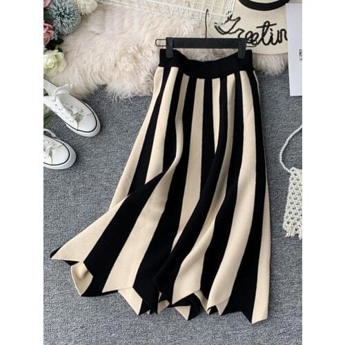 Женские трикотажные юбки Iceinside China At AliExpress