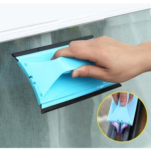Window Grooves Cleaning Tools With Handle Antislip Brush Head Multipurpose Innovative For Cleaning Door Window Slides Adjustable