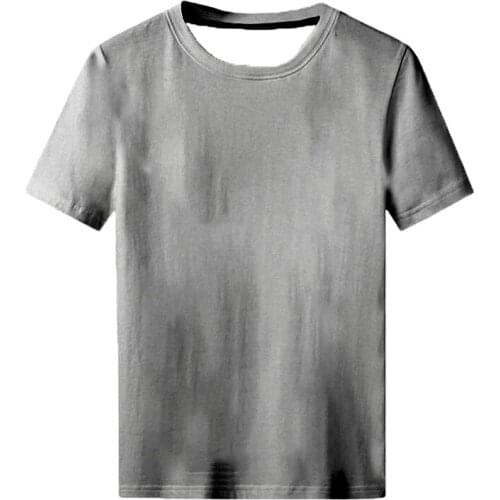 Summer womens basic 3DT shirt casual loose short-sleeved bottoming candy color imitation cotton T-shirt women thick top