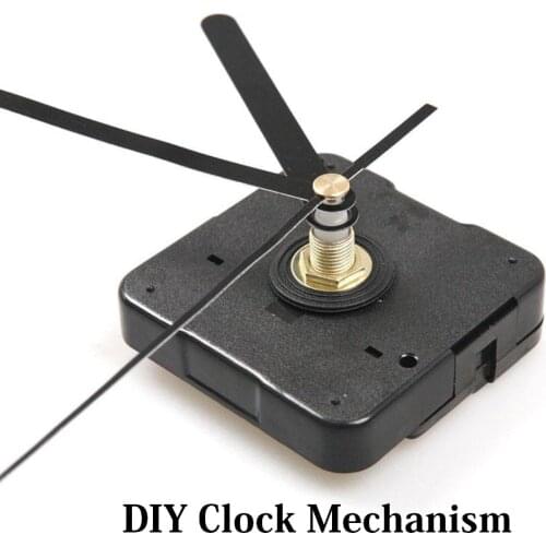 DIY Clock Mechanism Silent Non-Ticking Quartz Watch Round Wall Clock Movement Mechanism Parts Repair Replacement Need Tools