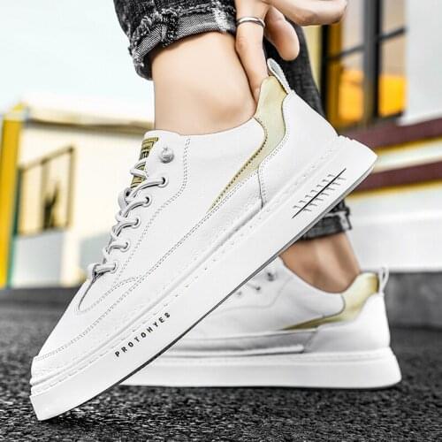 Fashion Mens casual sneakers All-match trendy off white Sneakers Casual Breathable Light Comfortable for Running Sneakers