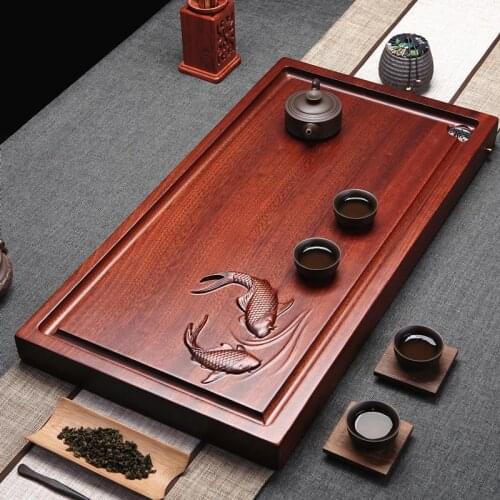 Vassoio Da Portata Set De Te Chino Teaware Serving Puer Accessories Chinese Serv Ing Holder Gongfu Tea Gongfutea Tray