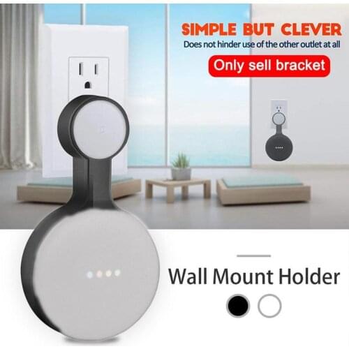 1Pc Wall Bracket Suitable For Google Speaker For Google Nest Mini 2nd Voice Assistant Wall Bracket