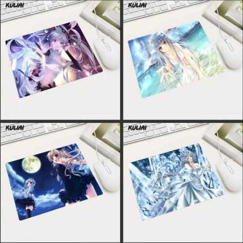 XGZ Anime Girl Optical Mouse Pad Rubber Wear Resistant Surface Smooth and Fast Suitable for Office Computer Tablet PC