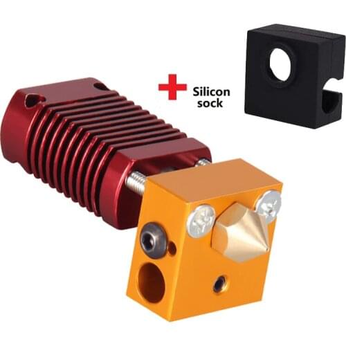 Full Metal J-head CR10 Hotend Extruder Kit With 0.4/1.75mm Nozzle CR10 10s Bowden Extruder 12/24V 40W 3D Printer Parts