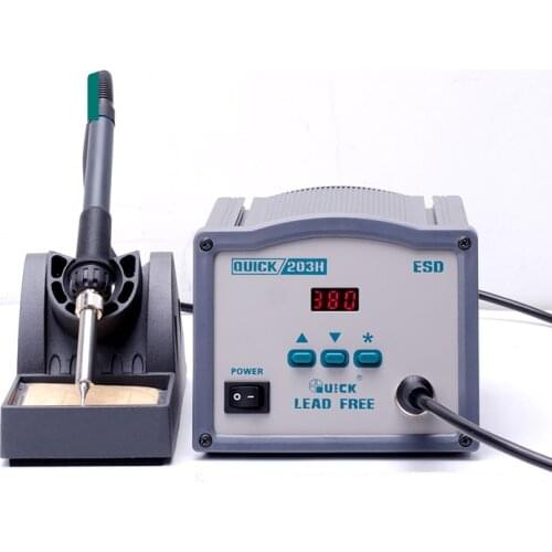 Superior Performance QUICK 203H Series of Leadfree Soldering Station
