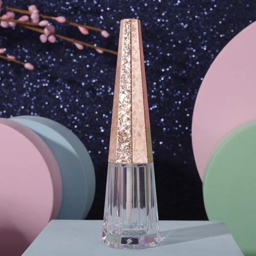 1pcs 7ml Lip Gloss Tubes Empty Lip Gloss Lipstick Geometric Cone Shape Tube Lip Balm Bottles Containers Diy Lipgloss Tube B85479