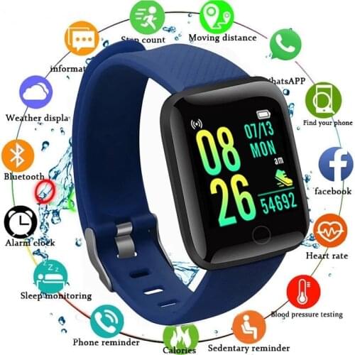 Smart Watch 2021 for Men Women Kids Waterproof Heart Rate Monitor Sleep Fitness Tracker Bracelet for Xiaomi Apple Watch