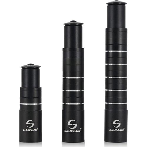 115/180/210 mm Bicycle Handlebar Extender Front Fork Rod Rising Extender Head Up Black Bicycle Mountain Bike Bicycle Parts