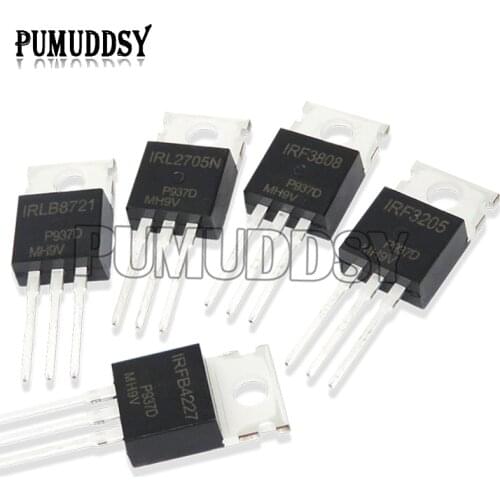 10pcs/lot IRL3705N IRLB8721 HFA15TB60 IRF3808 IRFB4227 Transistor TO-220 TO220 IRL3705 15TB60
