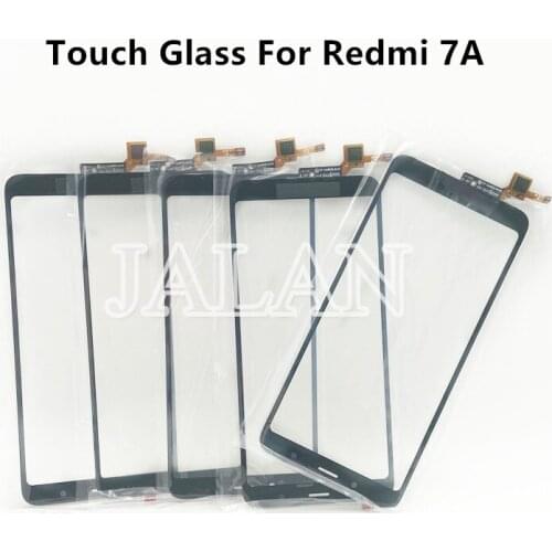 2PCS Touch For Redmi 7A Phone Screen Glass Digitizer Panel Front Glass Touch Screen Touch Screen Sensor Adhesive