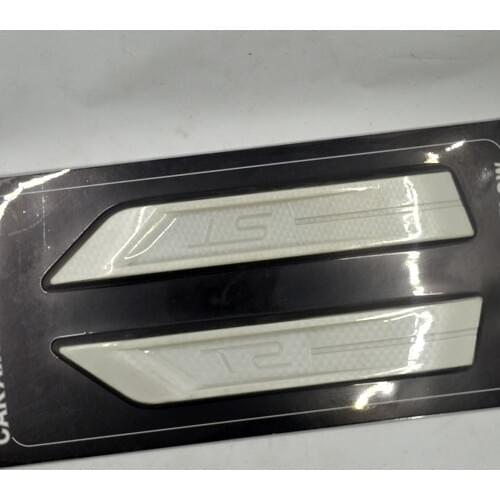 2 PCS JDM Style Car Decorative Air Flow Intake Turbo Bonnet Hood Side Vent Grille Cover Sticker Free Shipping