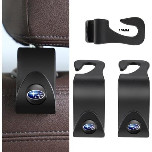 2Pcs Clips Car Seat Hook Auto Fastener Accessries For Subaru Forester WRX Crosstrek Mpreza Outback Legacy Ascent Tribeca XV BRZ