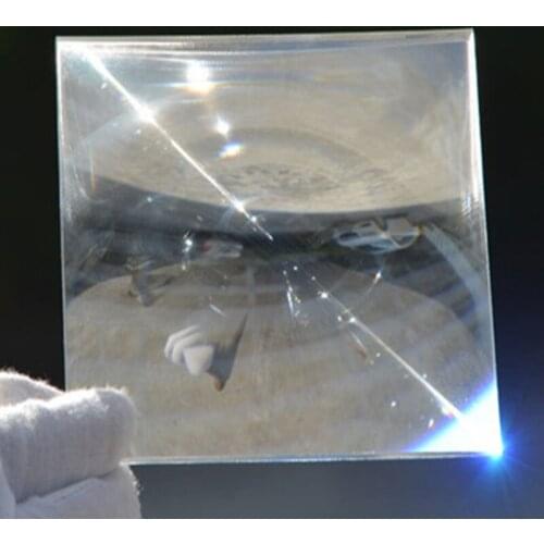 200*200mm big square fresnel glasses magnifier LED lens customized OEM fresnel lens manufacturer