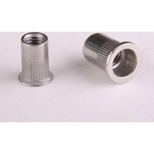 5PCS 304 Small Shen Shu Wen Cylinder Head Rivet Nut Rivet Cap M3