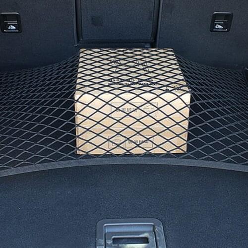 Car Trunk Pocket 60*80/90*55CM Elastic Strong Nylon Cargo Luggage Storage Organizer Net Mesh Storage Bag Pocket For Car SUV MPV
