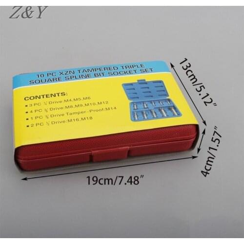 12 Point Socket Quick Wrench 12 Point Batch Head Nozzle Star Shaped Ring Shaped Ring Shaped Spline Screw Screwdriver Screwdriver