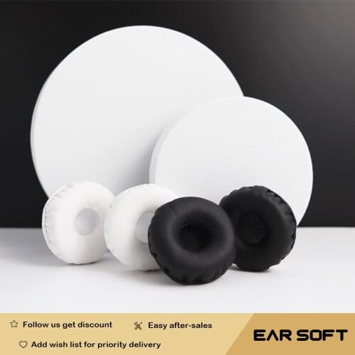 Earsoft Replacement Ear Pads Cushions for Plantronics CS540 Headphones Earphones Earmuff Case Sleeve Accessories