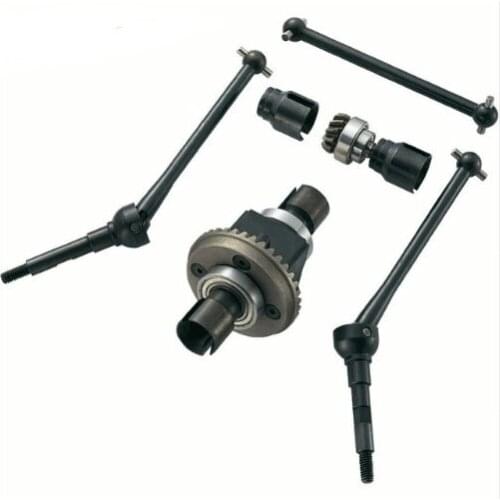 2WD TO 4WD Conversion KIT for 1/6 canbon fighter desert truck carbon racer canbon breaker rc car parts