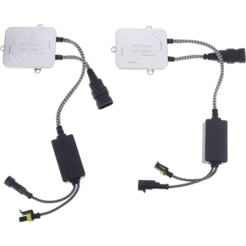 2 Pack 12V 55W Xenon HID Headlight Ballast with Igniter Ballast Control Unit Replacement