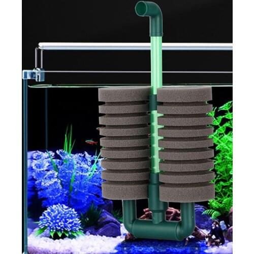 New Bio Sponge Filter for Aquarium Fish Tank Shrimp Pond Air Pump Biochemical Filtration Noiseless Foam aquarium accessories