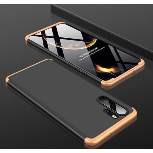 360 Degree Ultra Thin Back Case Cover GKK Three Stage Splicing Full Coverage PC Case for Huawei P30 Pro
