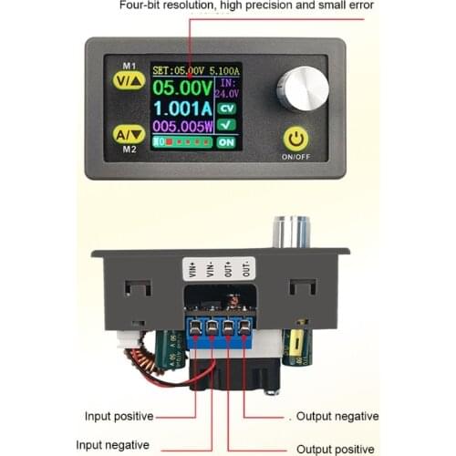 WZ3605E DC Buck- Boost Converter CC CV 36V 5A Power Module Adjustable Regulated laboratory power supply Voltmeter ammeter 875F