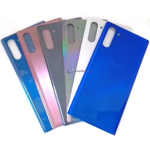For Samsung Note10 Note10+ Plus Rear Back Door Housing Battery Cover without Lens