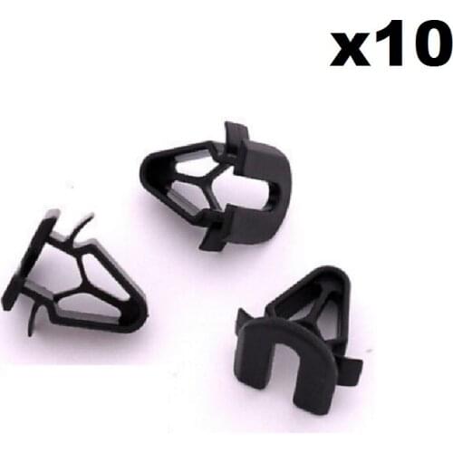 10x For Volvo Plastic Trim Clips- Interior fascia panels boot linings, pillar covers