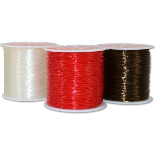 2020 explosion models small volume round crystal transparent elastic line 0.6-1.0 manual DIY braided universal line